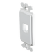 PANDUIT CFG1WH - Marco de Módulo / 1 Espacio Mini-Com / Para Placa Frontal GFCI / Color Blanco | SIERRA STORE