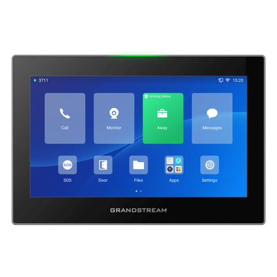 Estación de Intercomunicación SIP / Pantalla Táctil 7" HD / Wi-Fi 6 Dual-Band / Bluetooth 5.0 / 8 Canales de Alarma / Android 13 | SIERRA STORE