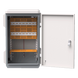 Gabinete Exterior IP55 / Acero SPCC 680 x 480 x 315 mm / Rieles DIN / 4 Placas Laterales / Microswitch | SIERRA STORE