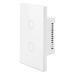 Interruptor Inteligente / 2 Circuitos / ZigBee / 100-250V / 800W por Canal / 120 mm (4.72 in) | SIERRA STORE