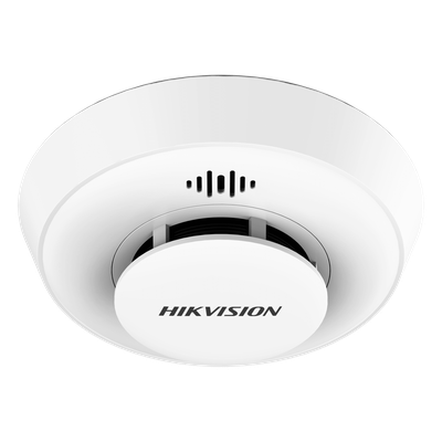 HIKVISION HF-SG3-WF/R - Detector de Humo Autónomo / Doble Sensor de Luz / Alarma 85 dB / Interconectable 30 Dispositivos / Wi-Fi 2.4 | SIERRA STORE