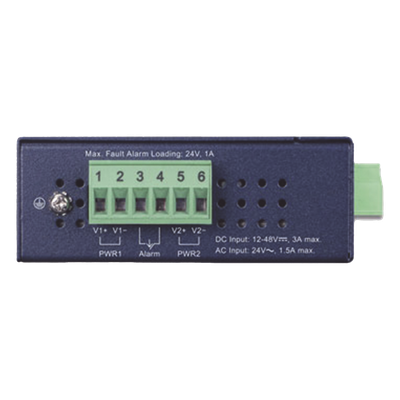 Convertidor de Medios PoE Industrial / SFP 1000BASE-X a RJ45 Gigabit / PoE+ 802.3at 30W / -40 a 75°C / IP30 / 12-48V CC o 24V CA | SIERRA STORE