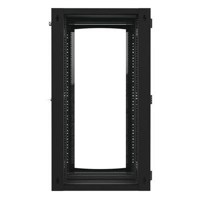 LINKEDPRO BY EPCOM SR-1924-GAP-V4 - Gabinete Abatible de Pared (Con Marco Trasero) con Rack 19" de 24 Unidades. Ventana de Cristal | SIERRA STORE