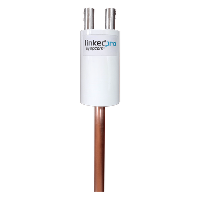 LINKEDPRO BY EPCOM LP-GROUNDV - Electrodo de Puesta a Tierra / 20A / Cobre Electrolítico / Filtro Equipotencial Autoconectable / | SIERRA STORE