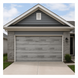 ACCESSPRO APDOOR-189CF - Puerta de Garage / Estilo Americano / Acabado Laminado PREMIUM / Gris / 18x9 Pies (5.5x2.7 m) | SIERRA STORE