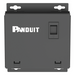 PANDUIT CPB6BL - Caja de Consolidación / 6 Puertos Mini-Com / Acero / 7 x 7 x 2.5 in / Montaje Piso-Pared-Techo / Negro | SIERRA STORE