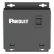 PANDUIT CPB6BL - Caja de Consolidación / 6 Puertos Mini-Com / Acero / 7 x 7 x 2.5 in / Montaje Piso-Pared-Techo / Negro | SIERRA STORE