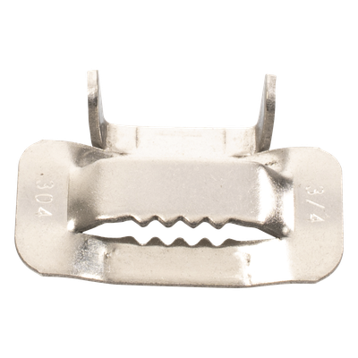 LINKEDPRO BY EPCOM LP-SSBT-34 - Hebilla de Acero Inoxidable / 3/4" / 100 Piezas / Compatible ADSS / Mini-ADSS / Figura 8 | SIERRA STORE