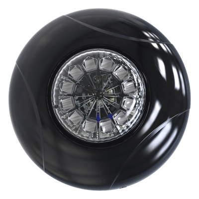 Estrobo LED de Advertencia / 12 LED de Alta Intensidad / Doble Color / 12 Vcd / IPX7 / ECE R10 | SIERRA STORE