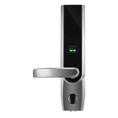 Cerradura autónoma izquierda bluetooth de huella digital, tarjeta de proximidad y contraseña / APP ZKSmarKey | SIERRA STORE