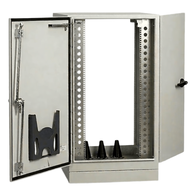 Gabinete para Exterior Tipo 4X Doble Puerta de 43 UR / Aluminio Soldado / 2134 x 762 x 1118 mm (84 x 30 x 44 in) / Exterior IP66 / | SIERRA STORE