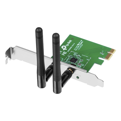 Adaptador Inalámbrico PCI Express / Wi-Fi N 300 Mbps / MIMO 2x2 / Antena Desmontable 2 dBi / 2.4 GHz / Windows y Linux | SIERRA STORE