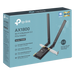 Adaptador PCIe Wi-Fi 6 / AX1800 Mbps / Doble Banda 2.4/5 GHz / Bluetooth 5.2 / MU-MIMO 2x2 / WPA3 / Antenas 2 dBi Desmontables | SIERRA STORE
