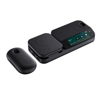 Sistema de Auricular Bluetooth Mono / Cancelación de Ruido 4-Mic / Autonomía 30h / Pantalla Táctil 3' / Conectividad USB-C/A / Carga | SIERRA STORE