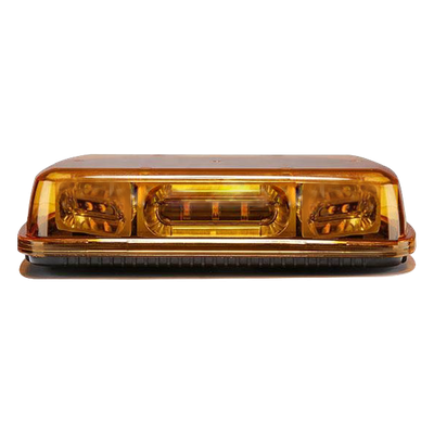 Mini Barra LED / 18 LEDs Ámbar / Tecnología Hyperlux / 25 Patrones / Montaje Magnético / 12 VCC / -40°C a 55°C (-40°F a 131°F) | SIERRA STORE