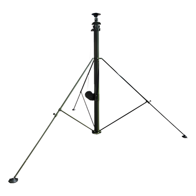 Mástil Telescópico Manual / 9 m (29.5 ft) / Retráctil 2.25 m (7.4 ft) / Carga 20 kg / Viento 100 km/h / Aluminio 6063 / IP65 | SIERRA STORE