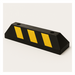 ACCESSPRO AC55TV-2 - Tope de Estacionamiento Vehicular / Hule Reciclado / 55cm / 1.8ft / Franjas Amarillas Reflejantes / Carga 5 | SIERRA STORE
