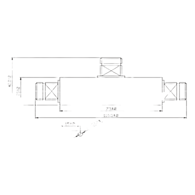 Tapper RF Enterprise+ / 694-3800 MHz / Tipo Hembra / IP65 / 300W / PIM -155 dBc / divisor Ratio 100:1 | SIERRA STORE