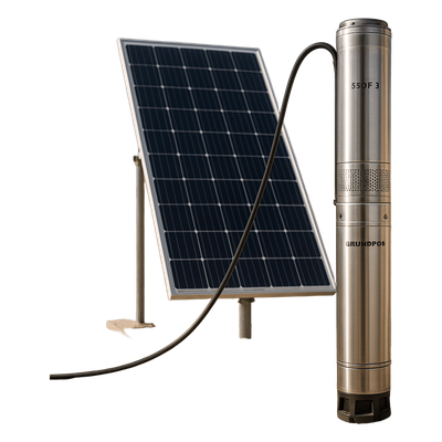 Kit de Bombeo Solar / 4 Módulos LR772HVH645M / Inclinación 20° / 6 hrs operación diaria | SIERRA STORE