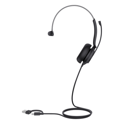 Diadema USB / Mono / Cancelación Activa de Ruido / Altavoz 35 mm / Busylight Automático / Certificación Teams | SIERRA STORE