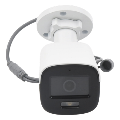 Cámara Bala TURBOHD / 3K 5 Megapixel / Color 24/7 / Luz Blanca 20 m (65.6 ft) / Micrófono Integrado / IP67 / 4 Tecnologías / dWDR | SIERRA STORE