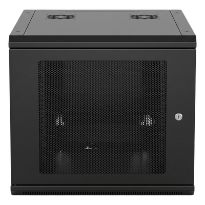 Gabinete Rack 19 Pulgadas / 6U / Montaje Pared / Ventilado / Acero Calibre 20 / Carga 100 Kg / 372x606x636 mm (14.6x23.9x25.0 in) / | SIERRA STORE