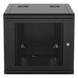Gabinete Rack 19 Pulgadas / 6U / Montaje Pared / Ventilado / Acero Calibre 20 / Carga 100 Kg / 372x606x636 mm (14.6x23.9x25.0 in) / | SIERRA STORE