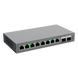 Switch L2 Lite Administrable / 8 Puertos Ethernet 2.5 Gbps / 2 Puertos SFP+ 10 Gbps / VLAN / QoS / Montaje Escritorio o Pared | SIERRA STORE