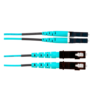 PANDUIT FZ2ELLNSNSNM006 - Jumper de Fibra Óptica / Multimodo OM4 50/125 / LC-SC Dúplex / LSZH / Aqua / 6 m (19.69 ft) | SIERRA STORE