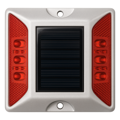 ACCESSPRO AC-LED - Señalizador Vial Solar / 6 LED Intermitentes / Alcance Visual 800 m (2624.7 ft) / Autonomía 108 h / IP68 / Carga | SIERRA STORE