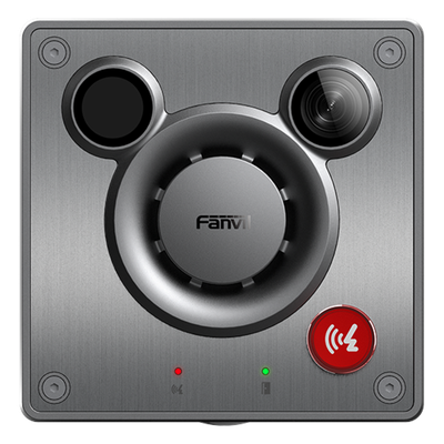 Videoportero IP para Exterior / Cámara 4 Megapixel (1080p) / HDR e Iluminación IR / Altavoz 5W y Doble Micrófono / Panel Acero | SIERRA STORE