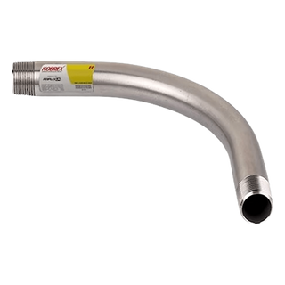 Codo para Conduit / 1 1/2 Pulgada / Pared Gruesa / Acabado Galvanizado / Rosca Cónica | SIERRA STORE