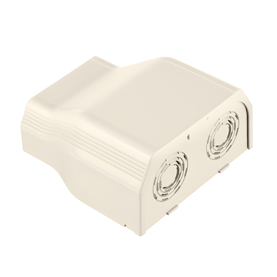 PANDUIT T70EEIW - Conector de Tubería a Canaleta / Salidas 1/2", 3/4", 1" y 1 1/4" / PVC Rígido / UL94V-0 / TIA/EIA / Color Blanco Mate | SIERRA STORE