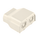 PANDUIT T70EEIW - Conector de Tubería a Canaleta / Salidas 1/2", 3/4", 1" y 1 1/4" / PVC Rígido / UL94V-0 / TIA/EIA / Color Blanco Mate | SIERRA STORE