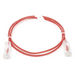 LINKEDPRO BY EPCOM LP-UT6-100-RD-28 - Cable de Parcheo Slim UTP Cat6 / 1 Metro (3.28 Pies) / 28 AWG / Rojo / 1 Gbps | SIERRA STORE
