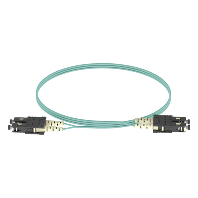 PANDUIT FX23RSNSNSNM003 - Jumper de Fibra Óptica / Multimodo OM3 50/125 / SC-SC Duplex / OFNR Riser / Aqua / 3 m (9.84 ft) | SIERRA STORE