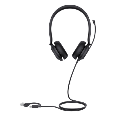 Diadema USB Profesional / Cancelación de Ruido 60% / Altavoz 35 mm / Micrófono Dual / Luz de Ocupado / Diseño Ergonómico | SIERRA STORE