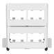 PANDUIT MS8PPB - Patch Panel / 8 Puertos Mini-Com / Acero Calibre 18 / Instalación Push/Pull / Gabinete Multipropósito | SIERRA STORE