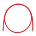 PANDUIT UTPSP1RDY - Cable de Parcheo UTP / Categoría 6 / 24 AWG / CM/LSZH / 1 ft (0.3 m) / T568A/B / 50 µin Oro | SIERRA STORE