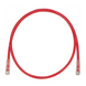PANDUIT UTPSP1RDY - Cable de Parcheo UTP / Categoría 6 / 24 AWG / CM/LSZH / 1 ft (0.3 m) / T568A/B / 50 µin Oro | SIERRA STORE