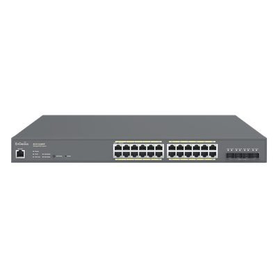 Switch PoE + Gigabit 410W de 24 puertos gestionado en la nube | SIERRA STORE