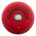 Bocina con Lámpara Estroboscópica LED / Montaje en Techo / Lente Rojo / Candela Seleccionable / 25-70.7 VRMS / 1/4-2 W | SIERRA STORE
