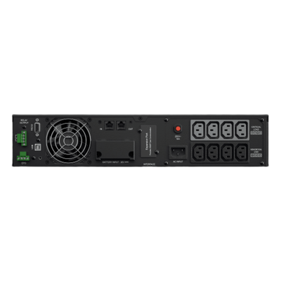 UPS DE 1500 VA/1350 W, ONLINE DOBLE CONVERSIóN, ENTRADA 220 VCA NEMA 5-20P, ONDA SENOIDAL PURA, RACK O TORRE DE 2 UR, CON  8 TOMAS | SIERRA STORE