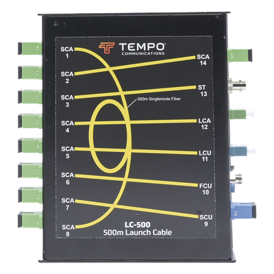 Bobina de Lanzamiento / Fibra Óptica Monomodo G.652D / 500 m (1640 ft) / SC/APC / Pérdida ≤1 dB | SIERRA STORE