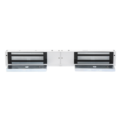 AccessPRO MAG1200DLED - Chapa Magnética Doble para Aplicación en Puertas de Doble Hoja. 1200 lbs(x 2). LED | SIERRA STORE