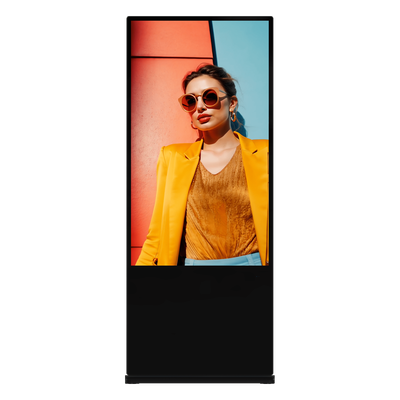 HIKVISION DS-D6055UN-D/S - Tótem Digital Signage / Pantalla 55" 4K UHD / 500 Nits / Android 13 / Wi-Fi y Bluetooth 5.4 / 4 Ruedas / | SIERRA STORE