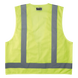 Chaleco de seguridad reflectante / Talla XL / ANSI/ISEA 107-2015 Tipo R Clase 2 / Pecho 44''-50'' (111,8-127 cm) / Amarillo alta | SIERRA STORE