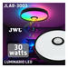 Luminario LED RGB / 30W / 2400 Lúmenes / Bluetooth / Control por App / Voltaje Universal 85-265V / 380 mm (1.2 ft) Diámetro | SIERRA STORE