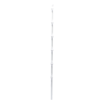 EPCOM INDUSTRIAL SYS-POST-10W - Poste para Cerca Electrificada / 6 Aisladores de Paso / Acero Galvanizado Cal. 18 / Altura 1.4 m (4.6 | SIERRA STORE