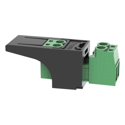 PANDUIT PXM1ARGRBL - Conector Eléctrico Mini-Com / Compatible 26-12 AWG / Cable FMPS / Diseño Compacto / Color Verde | SIERRA STORE